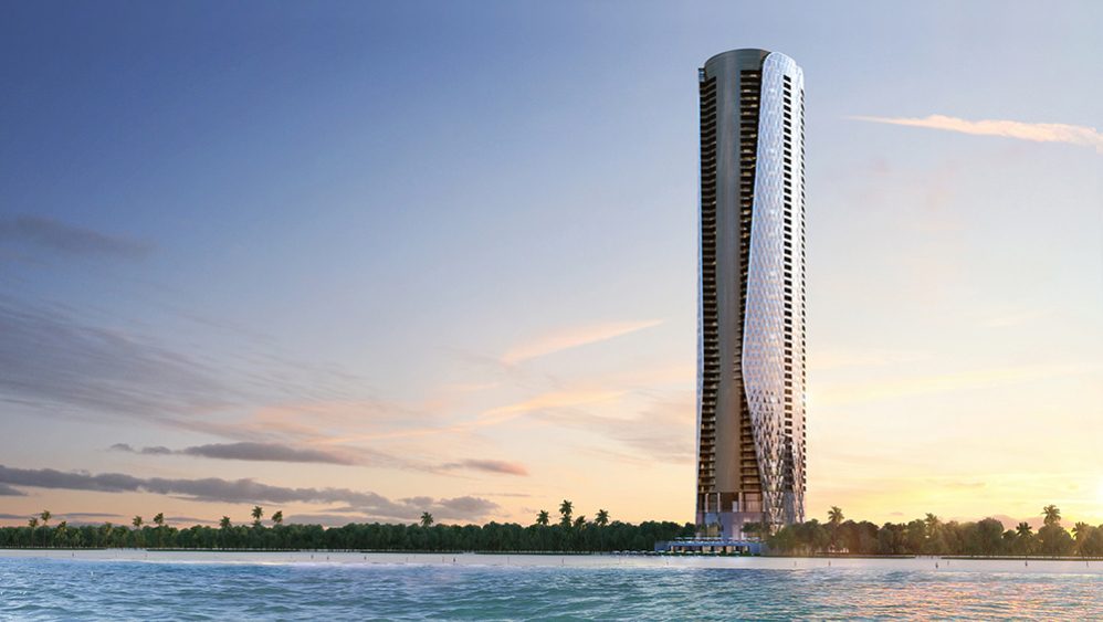 Bentley Residences. Designed by Sieger Suarez Architects. Courtesy of ArX Solutions USA LLC.