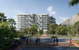 3900 Alton Road. Designed by Arquitectonica.