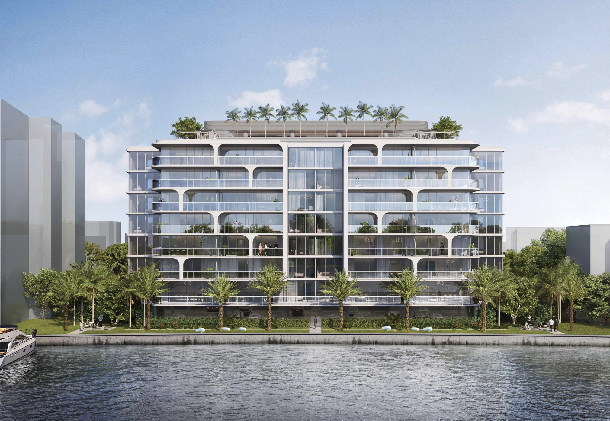 The Driftwood. Designed by Arquitectonica.