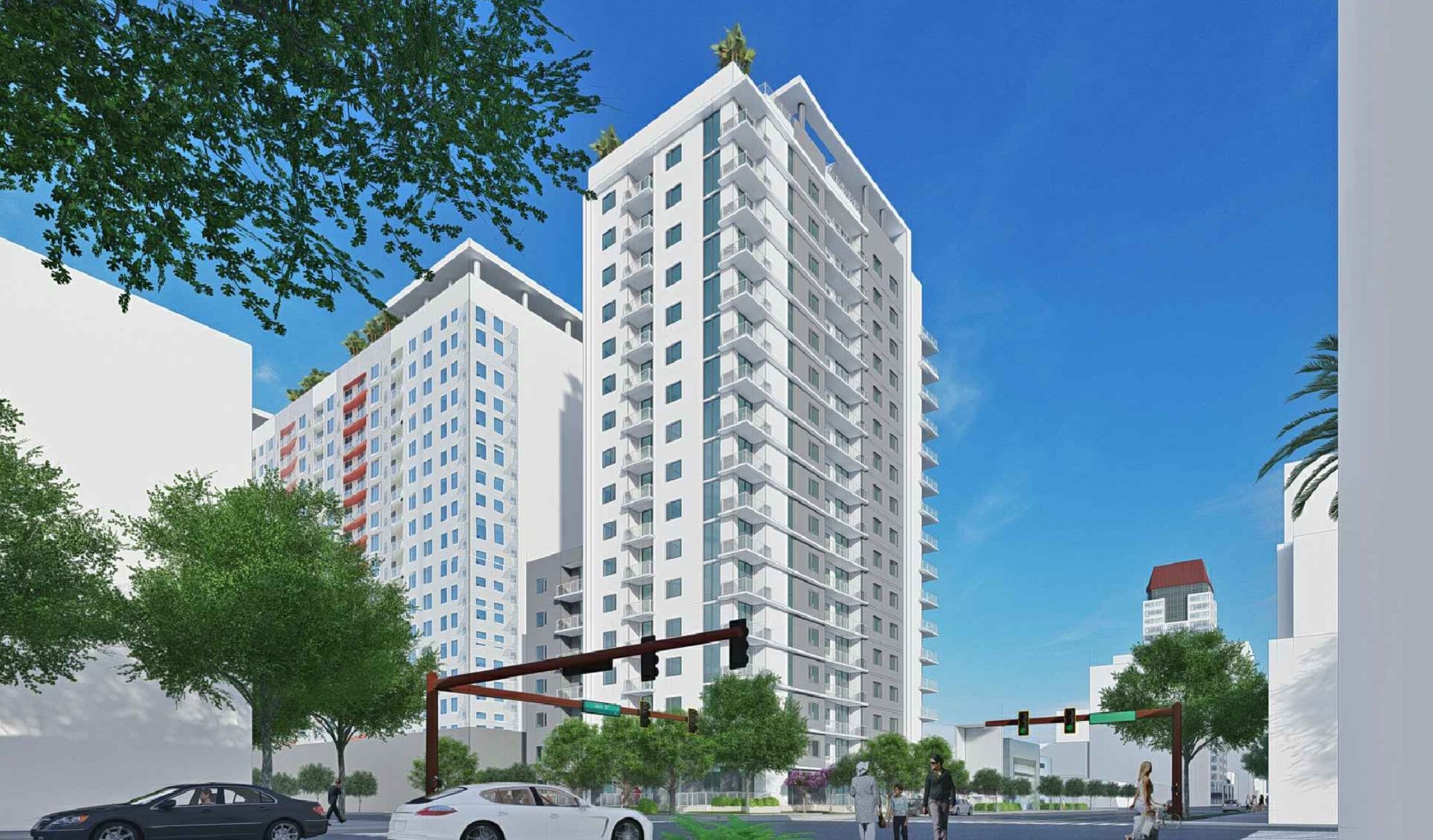 201 4th Avenue South. Courtesy of Camden Property Trust.
