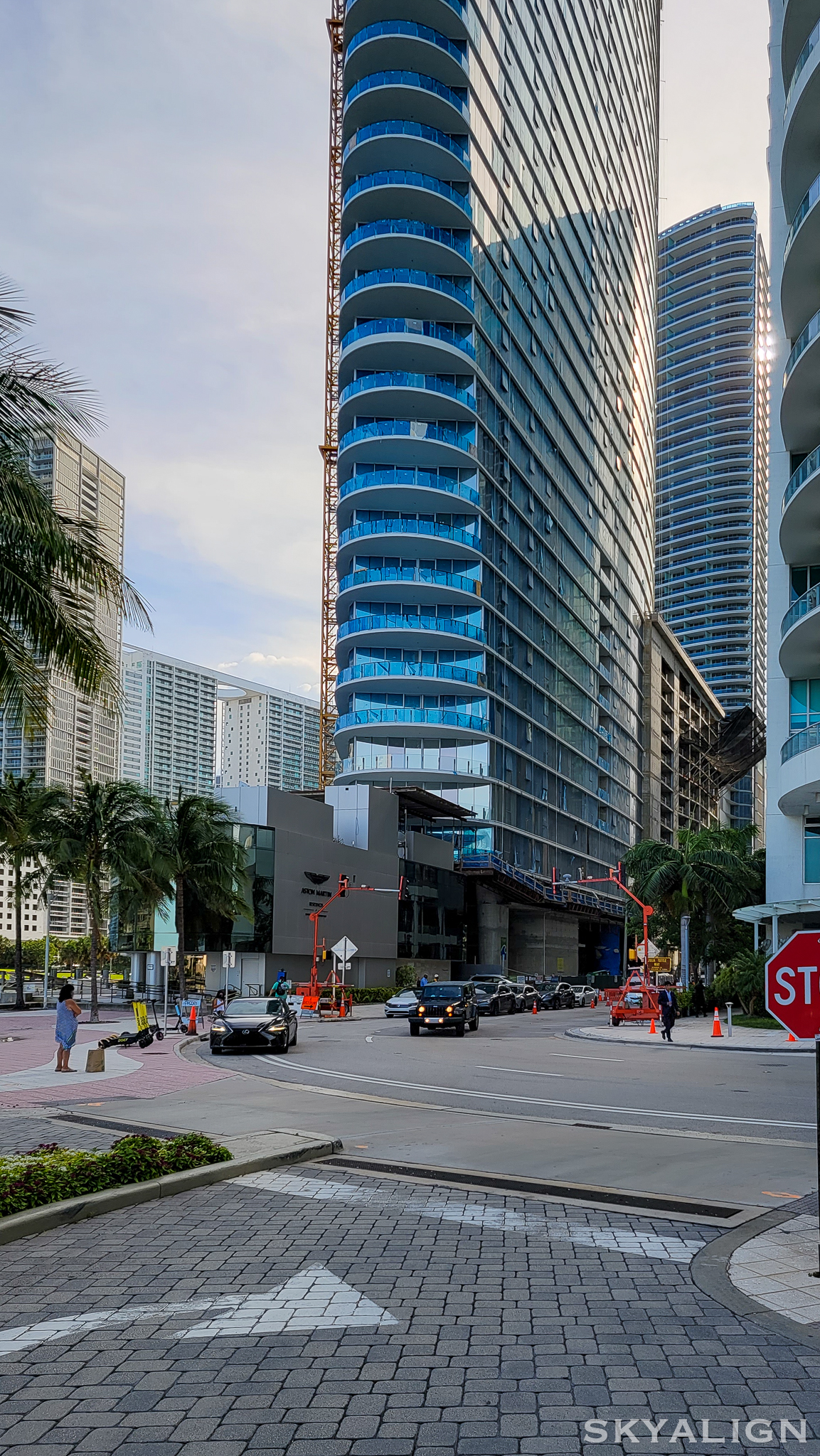 Aston Martin Residences. Photo by Oscar Nunez - Skyalign.