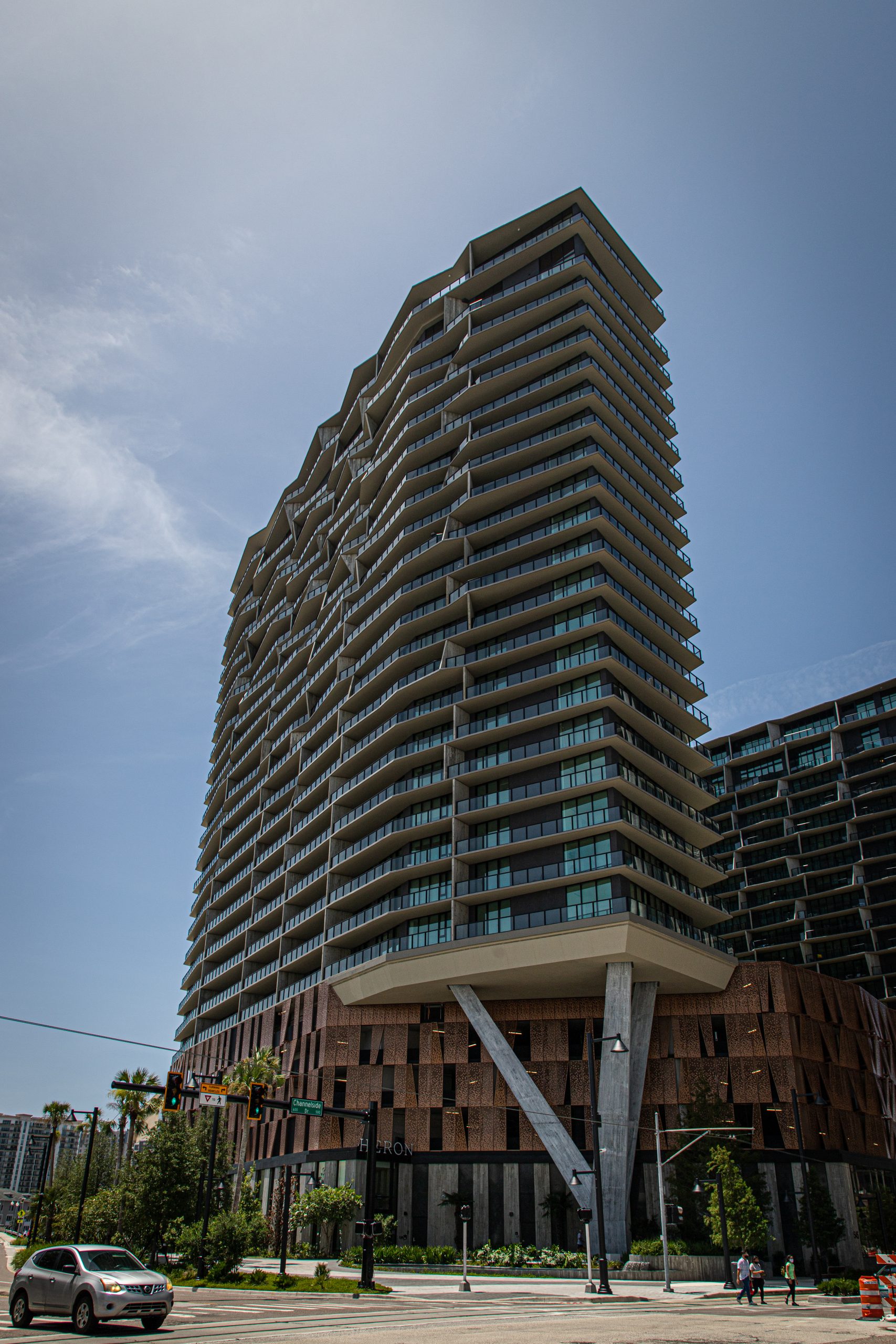Heron at Water Street Tampa. Photo by Oscar Nunez - Skyalign