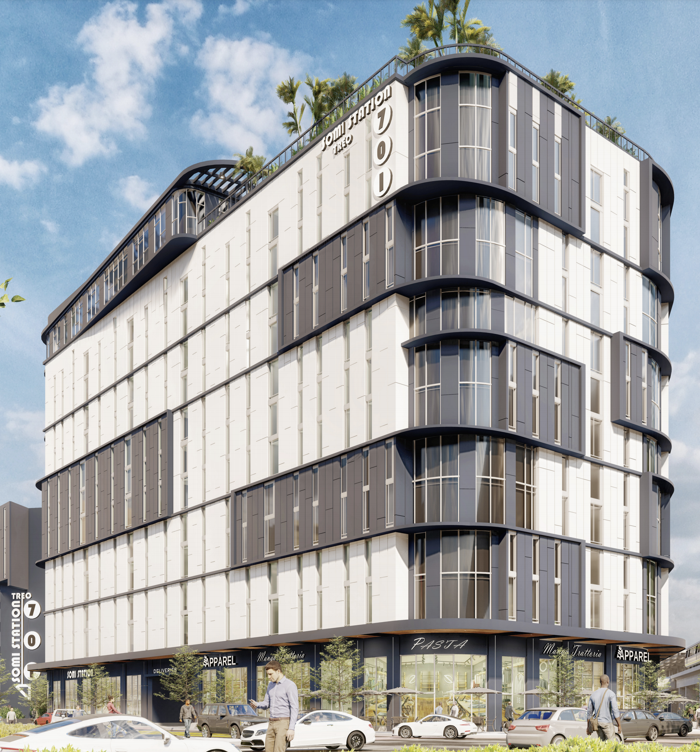 Treo Soma Station Student Housing. Designed by Modis Architects.
