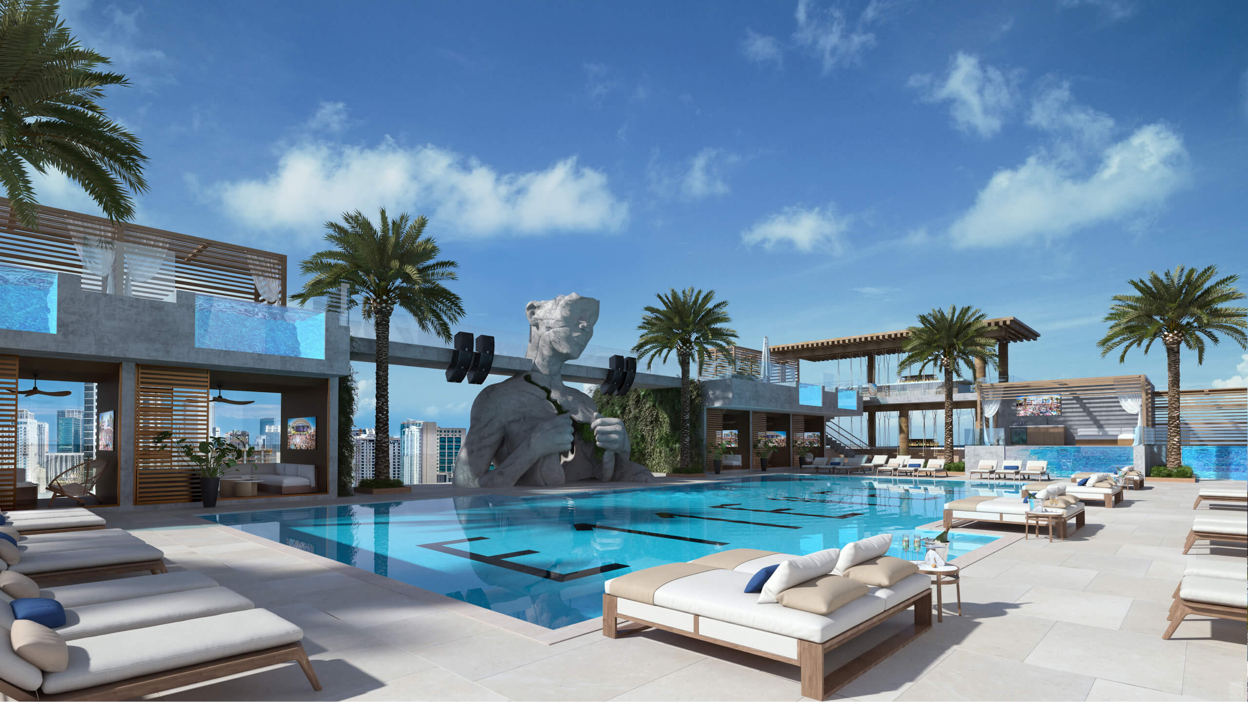 Pool Deck. Courtesy of ArX Solutions USA LLC.