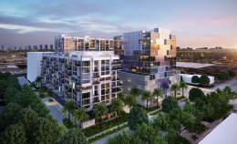 851 Northeast 167th Street. Rendering Courtesy of Kobi Karp Architecture and Interior Design Inc.