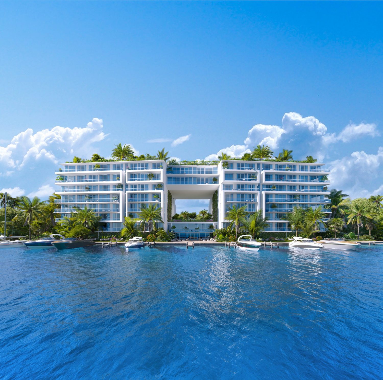La Baia. Designed by Revuelta Architecture International. Rendering courtesy of We Are Visuals.